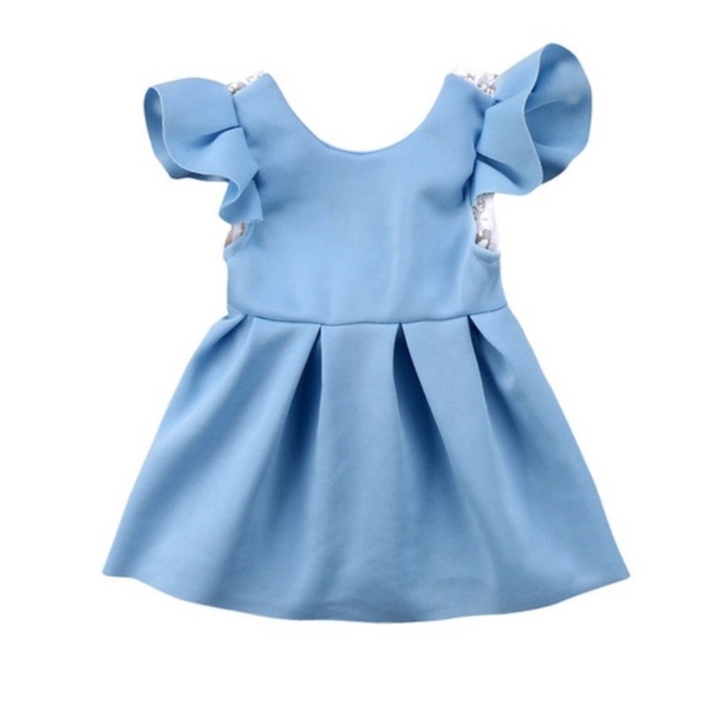 Baby Blue Toddler Dress